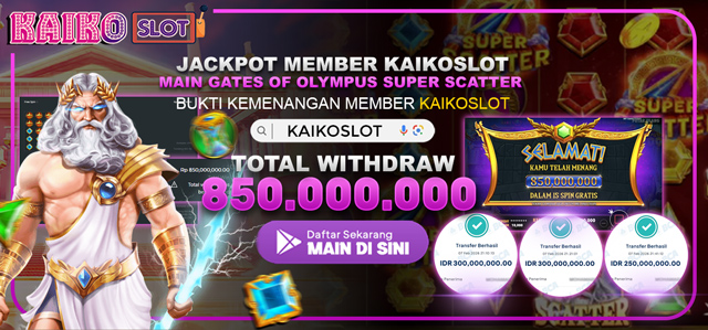 JACKPOT MEMBER KAIKOSLOT PRAGMATIC