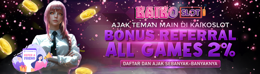 Bonus Referral 2% All Games