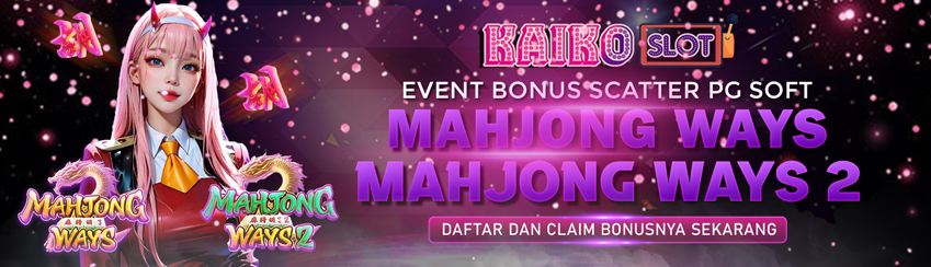 Event Bonus Scatter PG Soft Mahjong